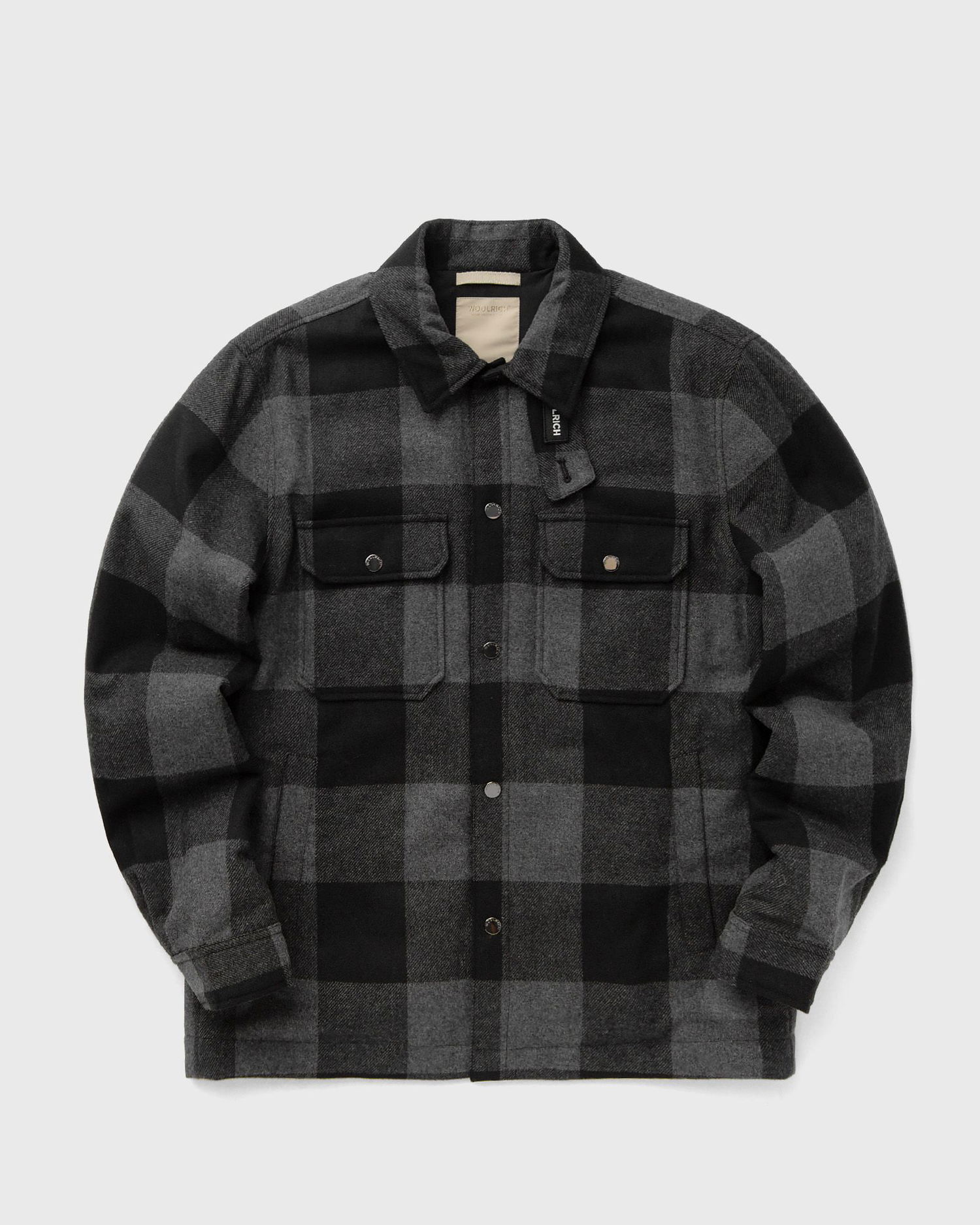 Яке WOOLRICH Alaskan Check Shirt Jacket Сиво | CFWOOS2018MRUT3046-1084, 1