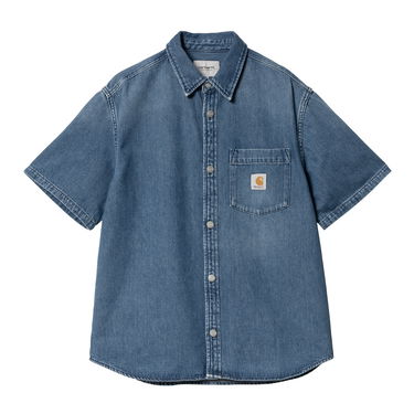 Риза Carhartt WIP S/S Ody Shirt Синьо | I033347_01_4L, 4