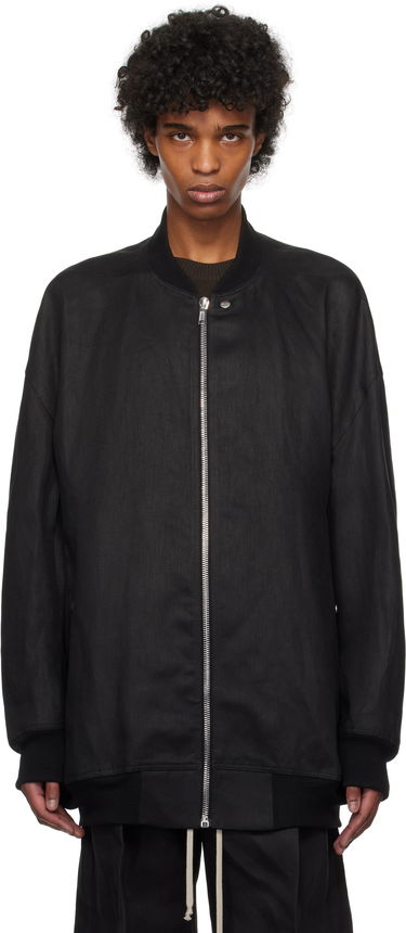 Яке бомбър Rick Owens Rick Owens Hollywood Jumbo Flight Bomber Jacket Черно | RU01E5793 TWL, 0