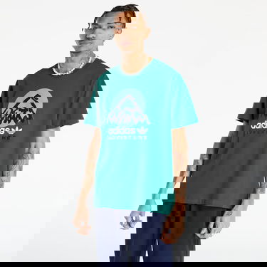 Тениска adidas Originals Adventure Mountain Graphic T-Shirt Зелено | IC2360, 0