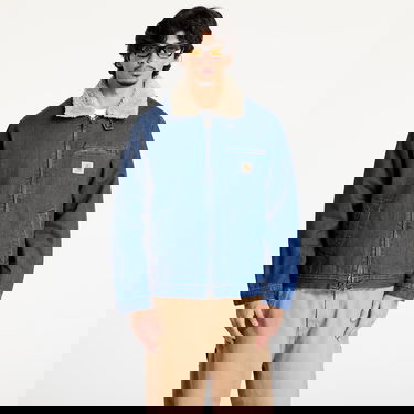 Яке Carhartt WIP Herald Denim Jacket with Sherpa Collar XL Синьо | I033765.2JR06, 0