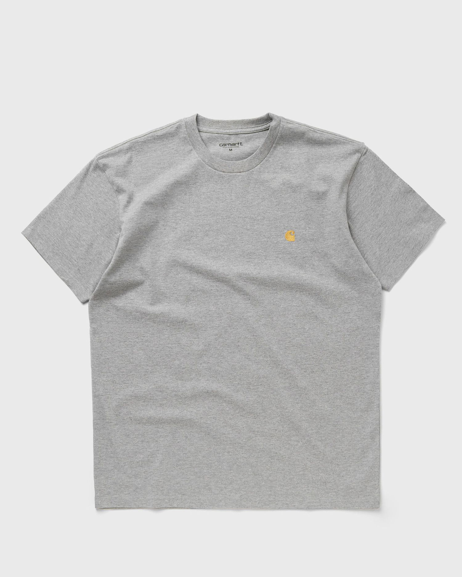 Тениска Carhartt WIP Short Sleeve Chase Embroidered Logo T-Shirt Сиво | I026391-00M.XX, 1