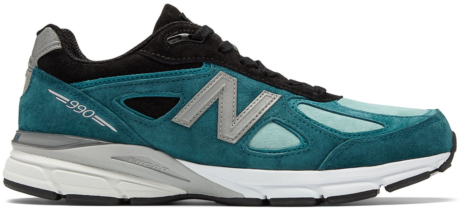 Кецове и обувки New Balance 990v4 Made in USA "Moroccan Blue" Тюркоазено | M990DM4, 0