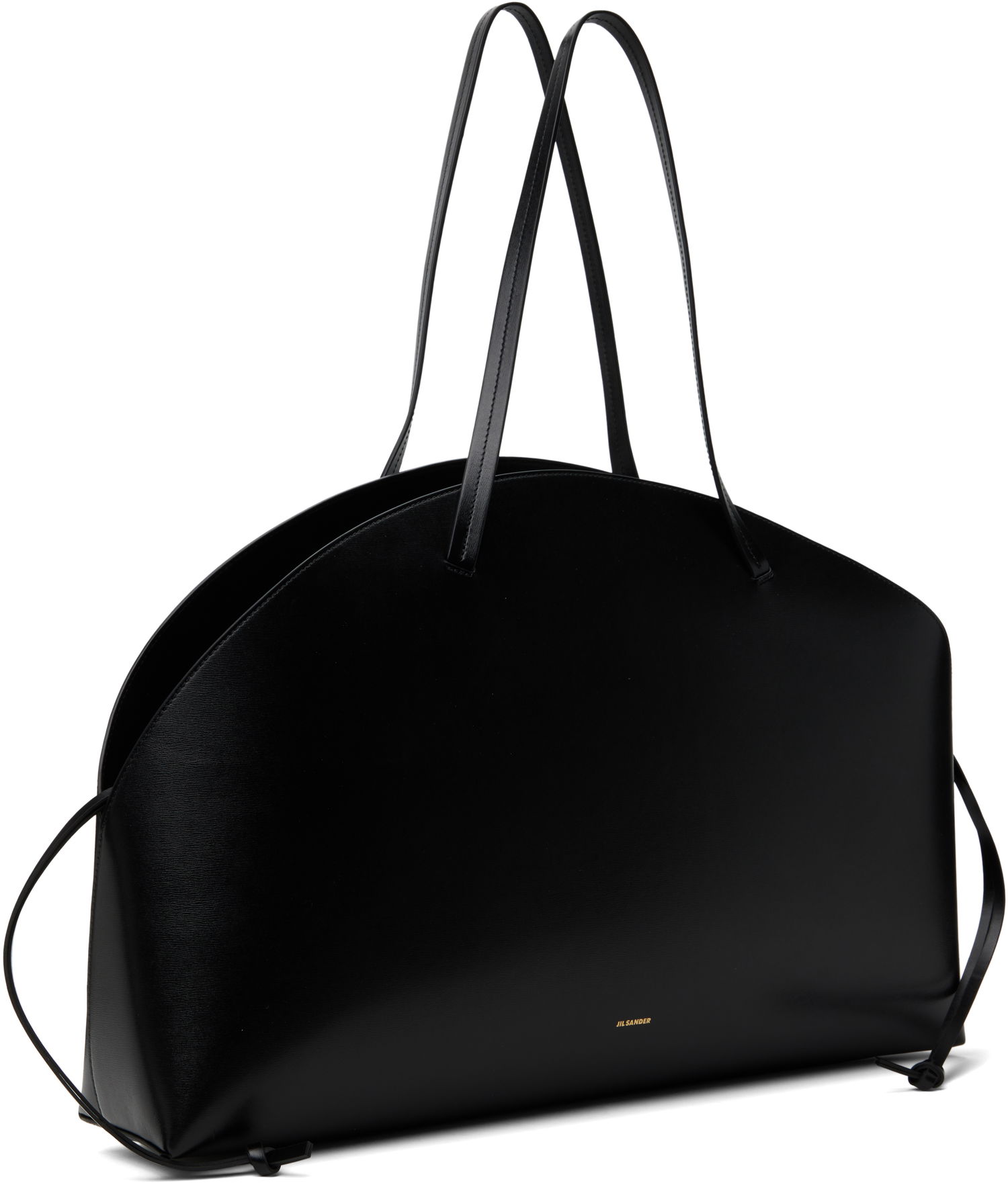 Голяма пазарска чанта Jil Sander Jil Sander Curve Large Shoulder Bag Черно | J07ZH0053_P7100, 1