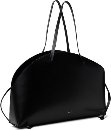 Голяма пазарска чанта Jil Sander Jil Sander Curve Large Shoulder Bag Черно | J07ZH0053_P7100, 1