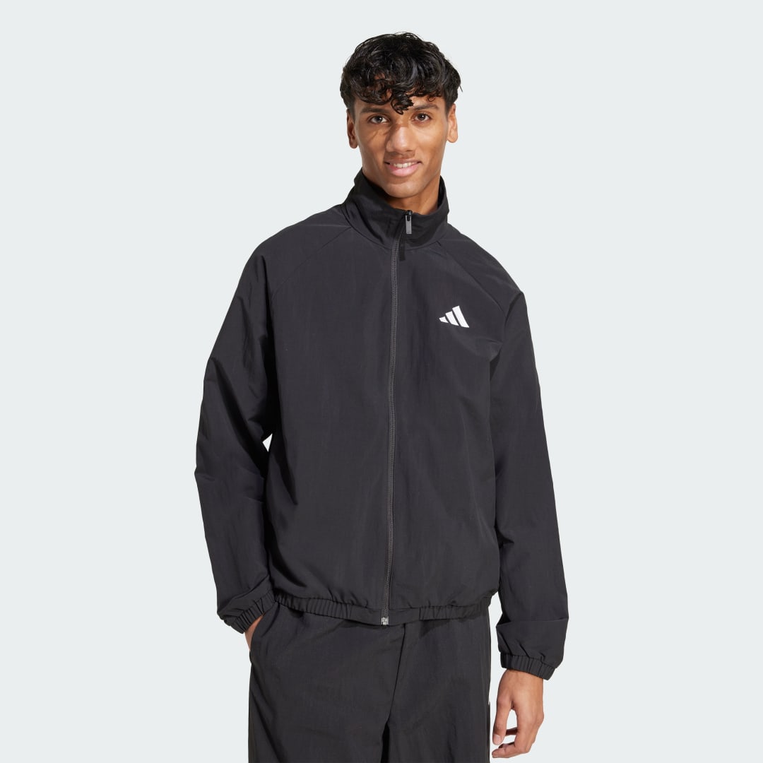 Ветровка adidas Performance Essential Small Logo Windbreaker Черно | JM1772, 0