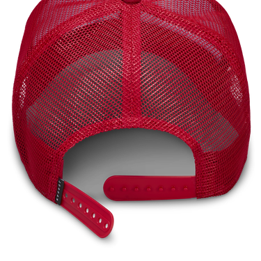 Шапка с козирка Jordan Rise Structured Trucker Hat Червено | FZ0774-102, 1