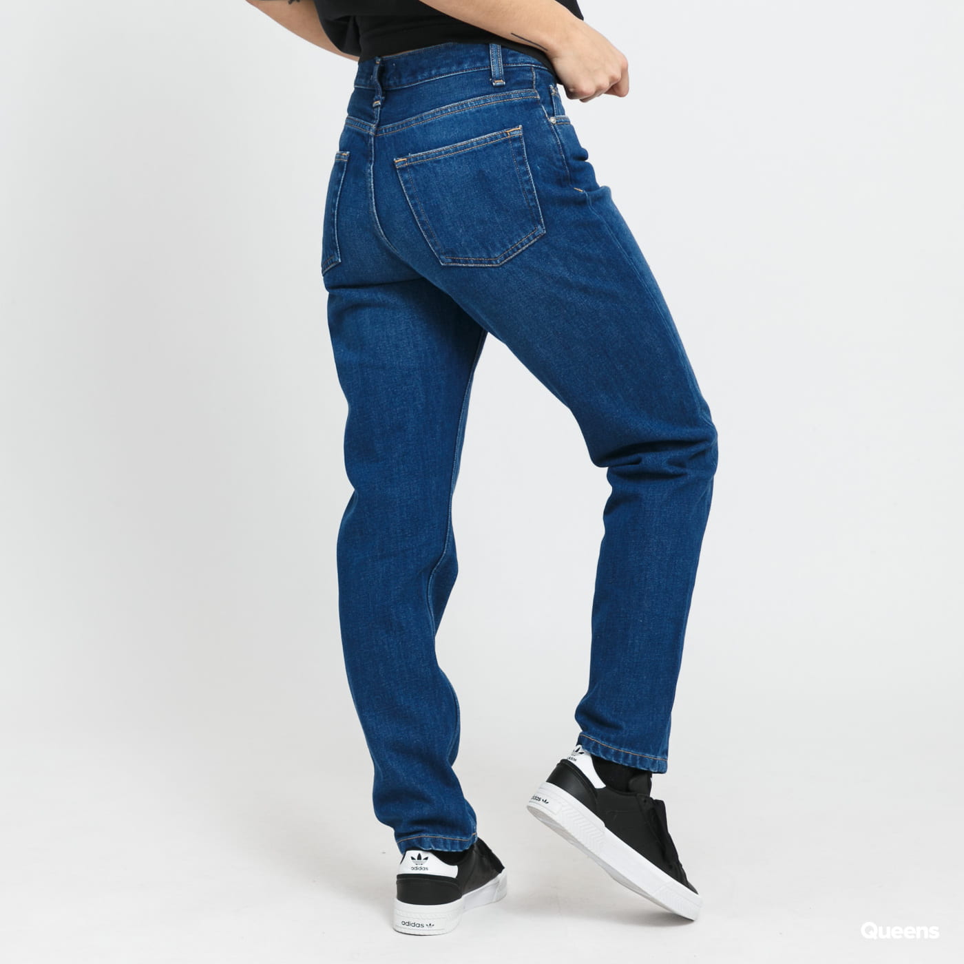 Дънки Carhartt WIP Page Carrot Ankle Синьо | I027402.01.38., 1