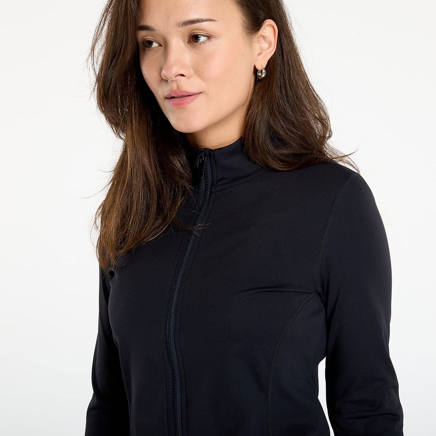 Яке Urban Classics Slim Full-Zip Sports Jacket with Thumbholes Черно | TB7803-00007, 1