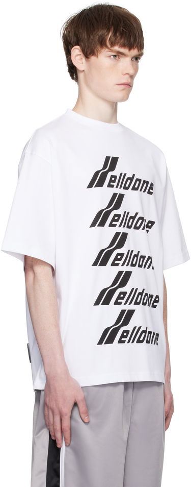 Тениска We11done Printed T-Shirt Бяло | WD-TP6-20-074-U-WH, 4