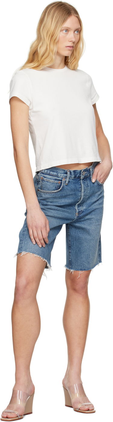 Къси панталони AGOLDE AGOLDE 90's Distressed Denim Shorts Синьо | A223B-1206, 3