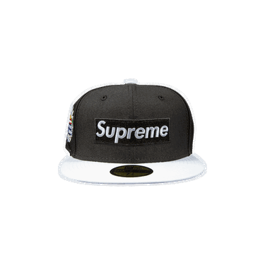Шапка с козирка Supreme 2-Tone Box Logo New Era Черно | SS22H47 BLACK, 0