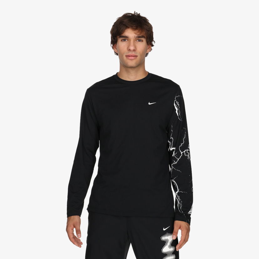 Тениска Nike Dri-FIT Ja Long-Sleeve Basketball Top Черно | HJ3891-010