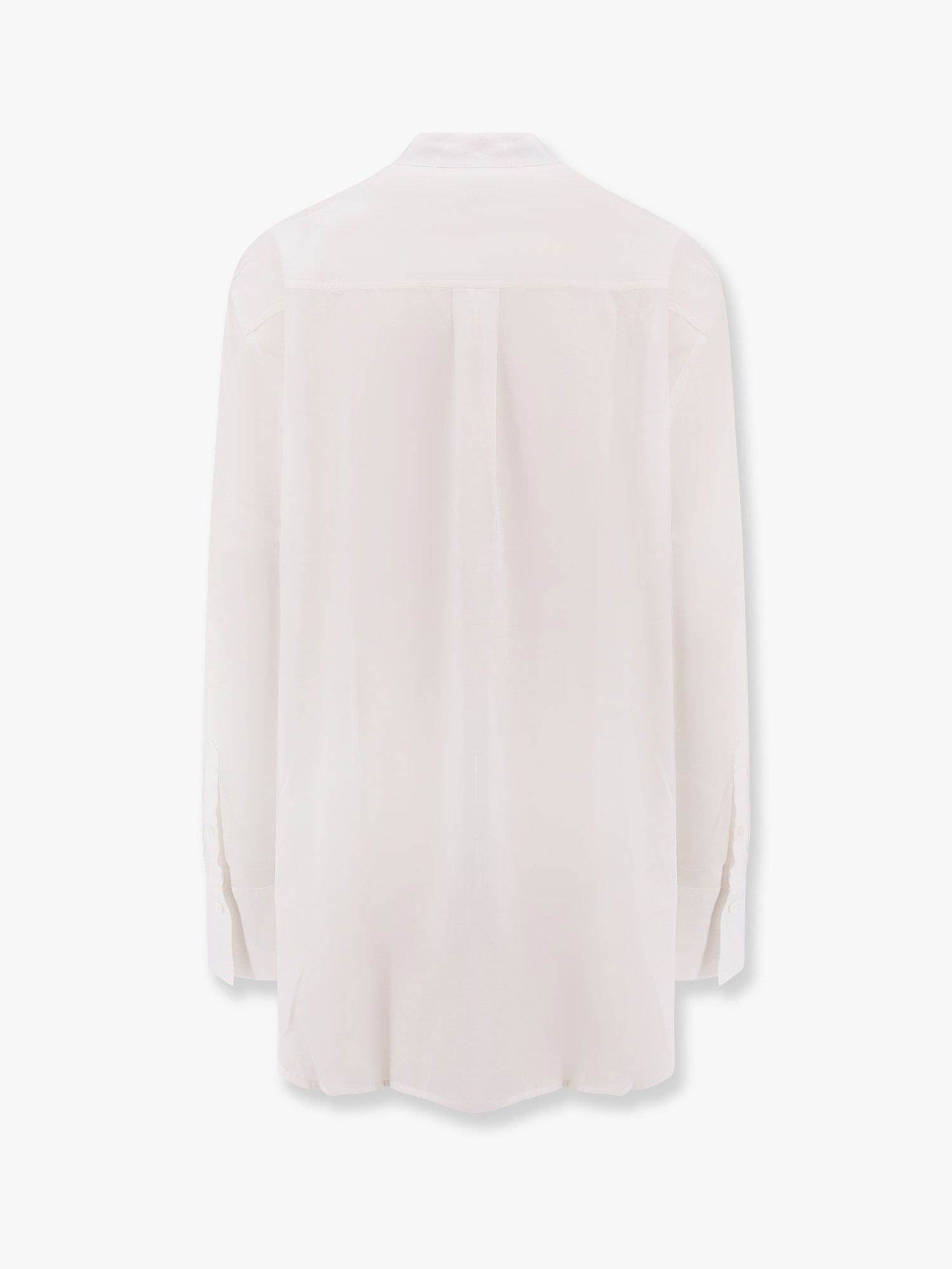 Риза TOTEME Long Sleeve Band Collar Shirt Toteme Бяло | 252WRT0427FB0372047, 1