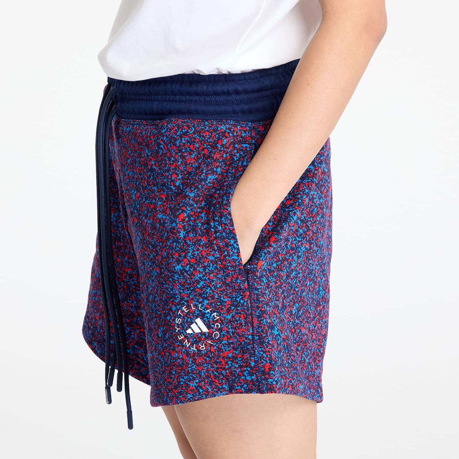 Пола adidas Performance Stella McCartney Printed Terry Shorts Многоцветен | JG3608, 1