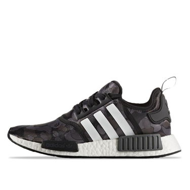 Кецове и обувки adidas Originals BAPE x NMD R1 Черно | BA7325, 1