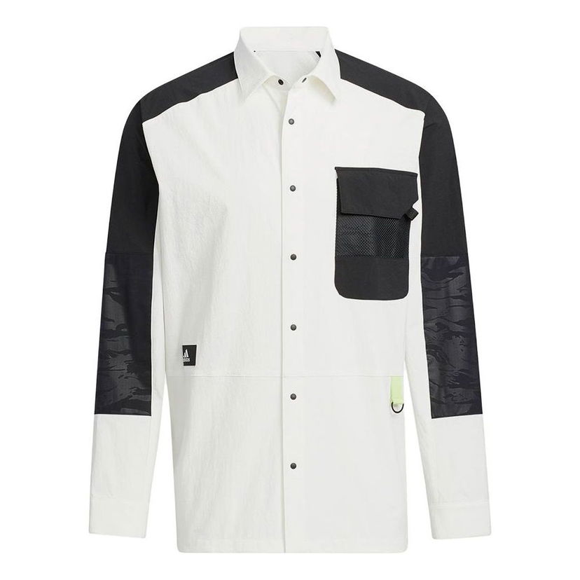 Риза adidas Originals Sports Jacket with Chest Pocket Бяло | HE5264