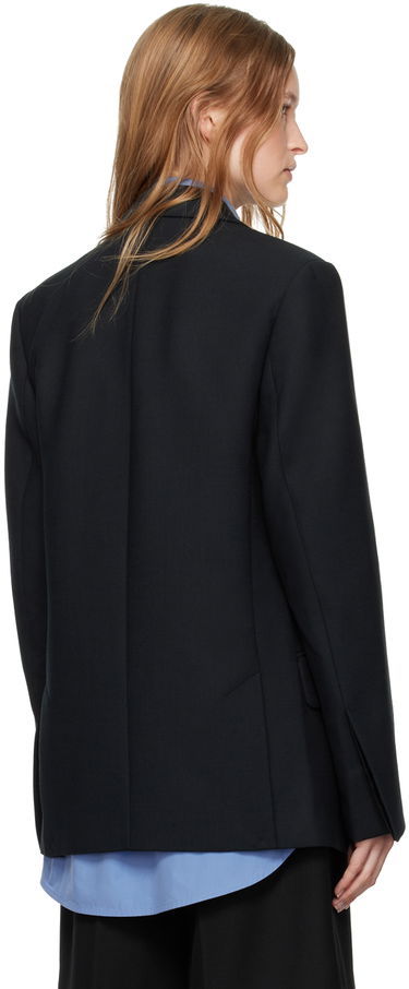 Яке TOTEME TOTEME Straight Single-Breasted Blazer Черно | 244-WRZ0045-FB0061, 2
