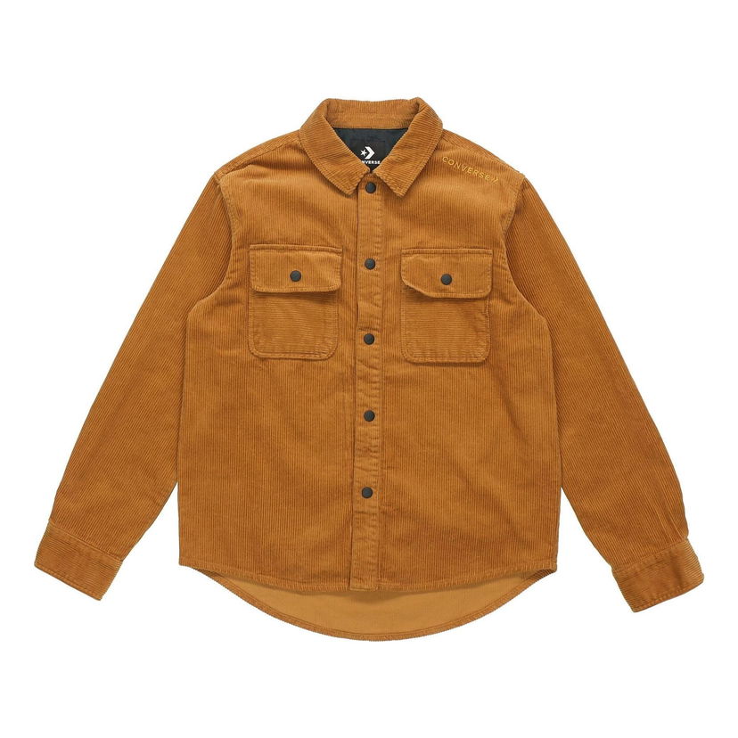 Риза Converse Corduroy Shirt Jacket Кафяво | 10019954-A10