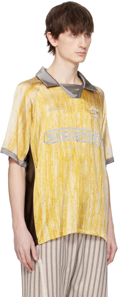 Фланелка Serapis Serapis Drips Silk Football Polo Жълто | SS25_FT_3S, 1