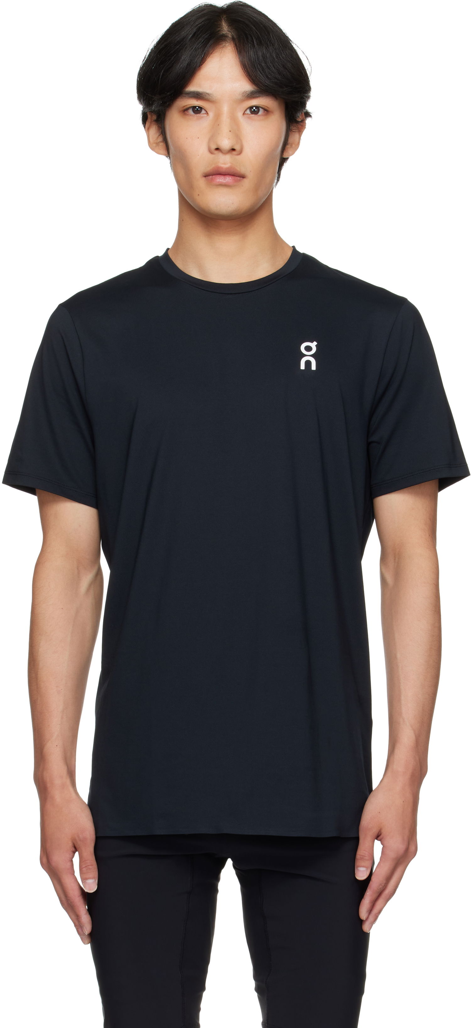 Тениска On Running Court-T Performance T-Shirt Черно | 1ME10860485, 0