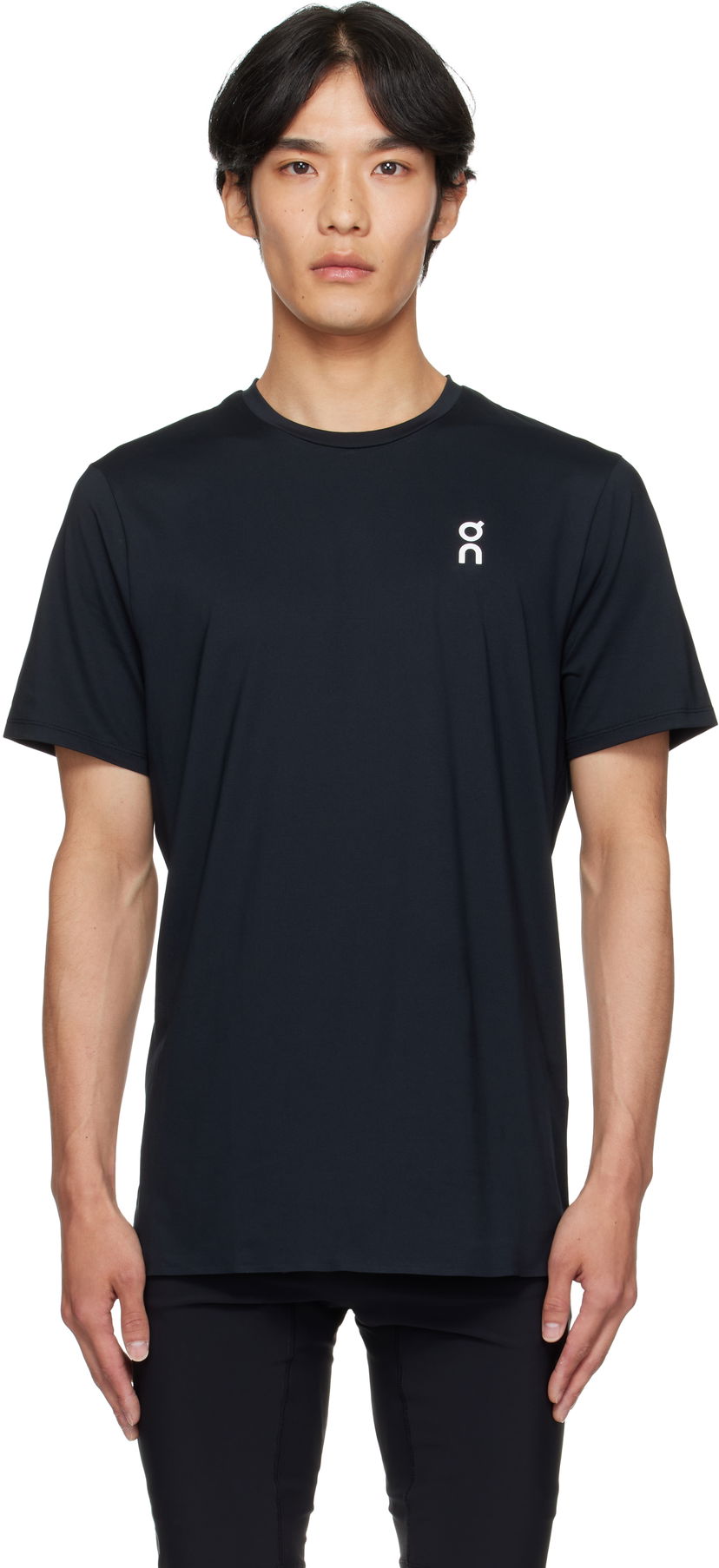 Тениска On Running Court-T Performance T-Shirt Черно | 1ME10860485