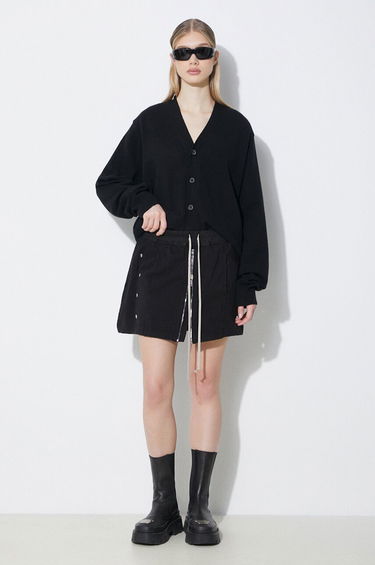 Пола Rick Owens Knit Skirt Babel Mini Черно | DS01D1344.RIG.09, 1