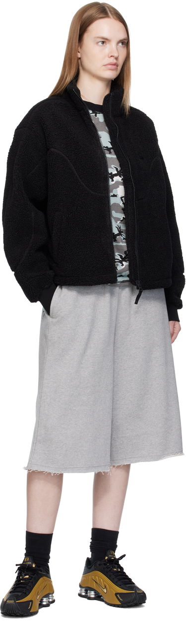 Яке Dime Dime Polar Fleece Sherpa Zip Jacket Черно | DIMEFA258BLK, 3