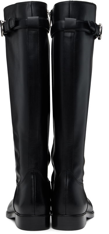 Кецове и обувки Coperni Cavalier Flat Tall Boots Черно | COPSH67857, 1