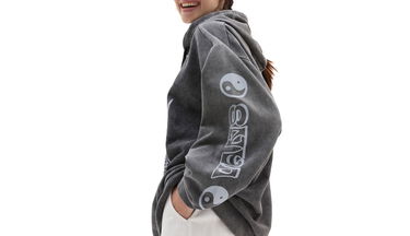 Суитчър Vans Symbolism Oversized Hoodie Сиво | VN0A7RNEBLK, 3