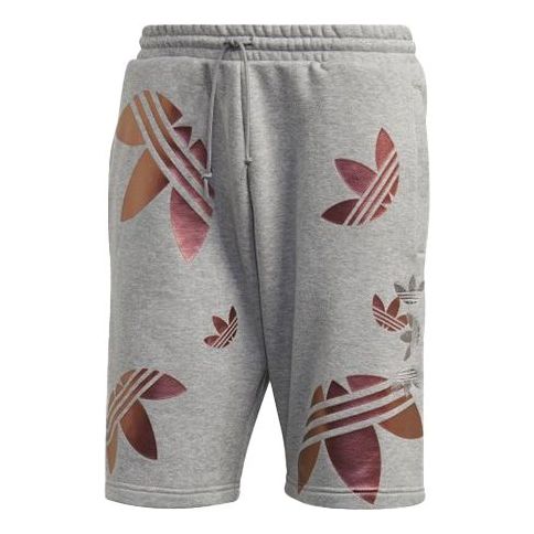 Къси панталони adidas Originals Zeno Big Trefoil Logo Shorts Сиво | GD0983