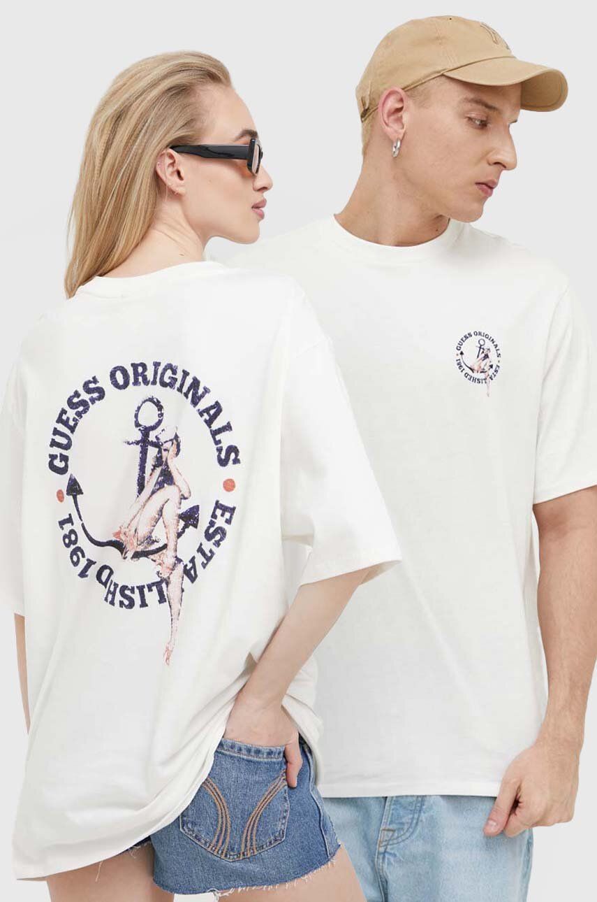 Тениска GUESS Eco Sailor Tee Бежово | M3GI24K9XF3, 0