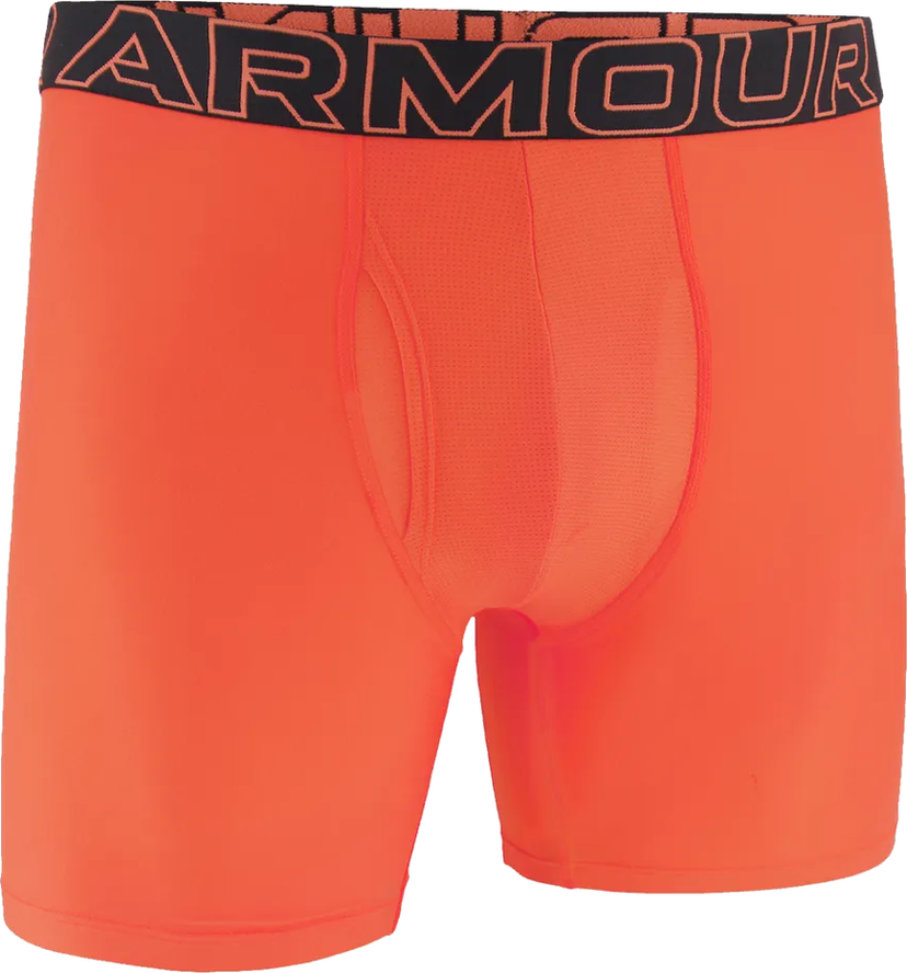 Боксерки Under Armour Under Armour Performance Tech™ 6" Boxerjock® Boxer Briefs Оранжево
 | 1383849-847