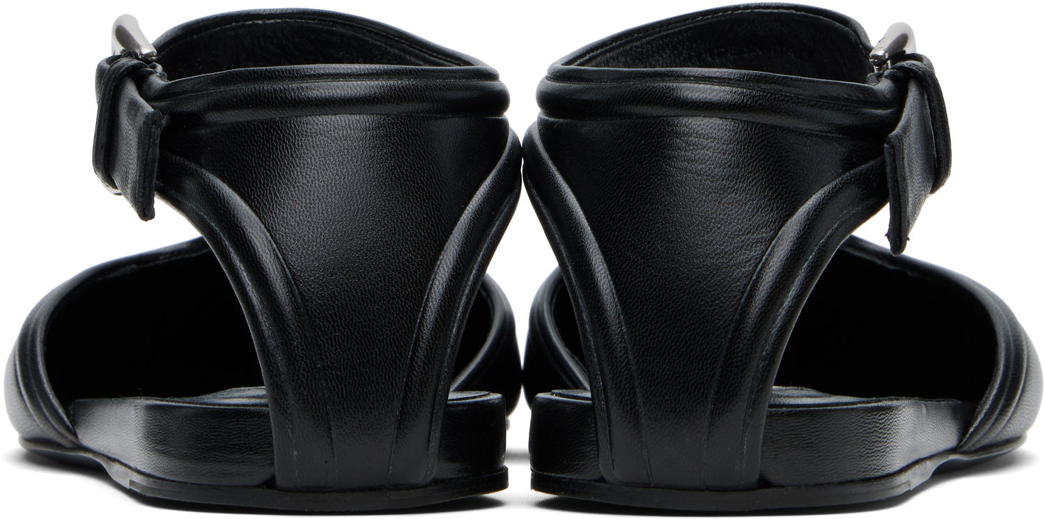 Кецове и обувки Jil Sander Jil Sander Mary Jane Ballerina Flats Черно | J16WP0131_P8226, 1
