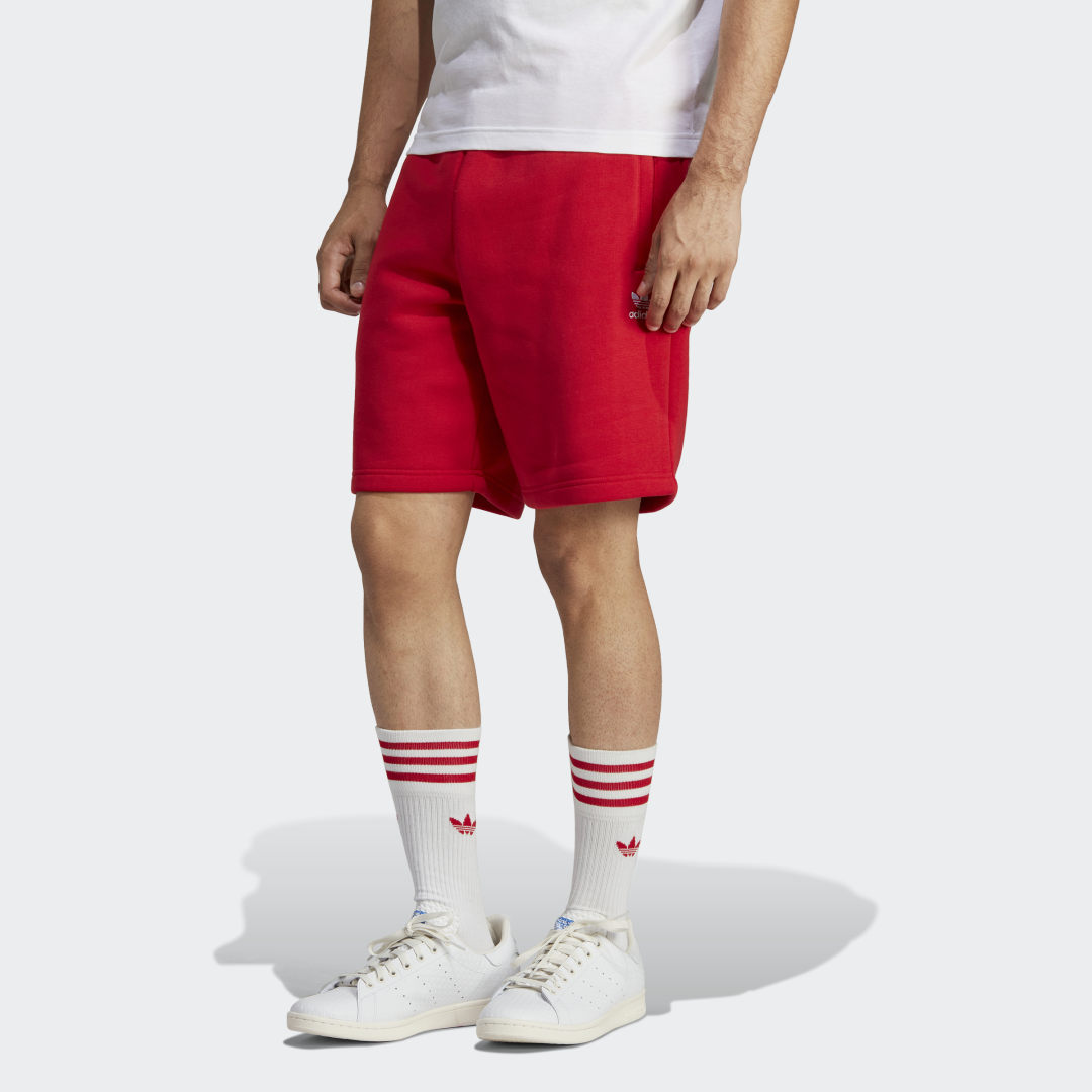 Къси панталони adidas Originals Trefoil Essentials Shorts Червено | IA4900, 0