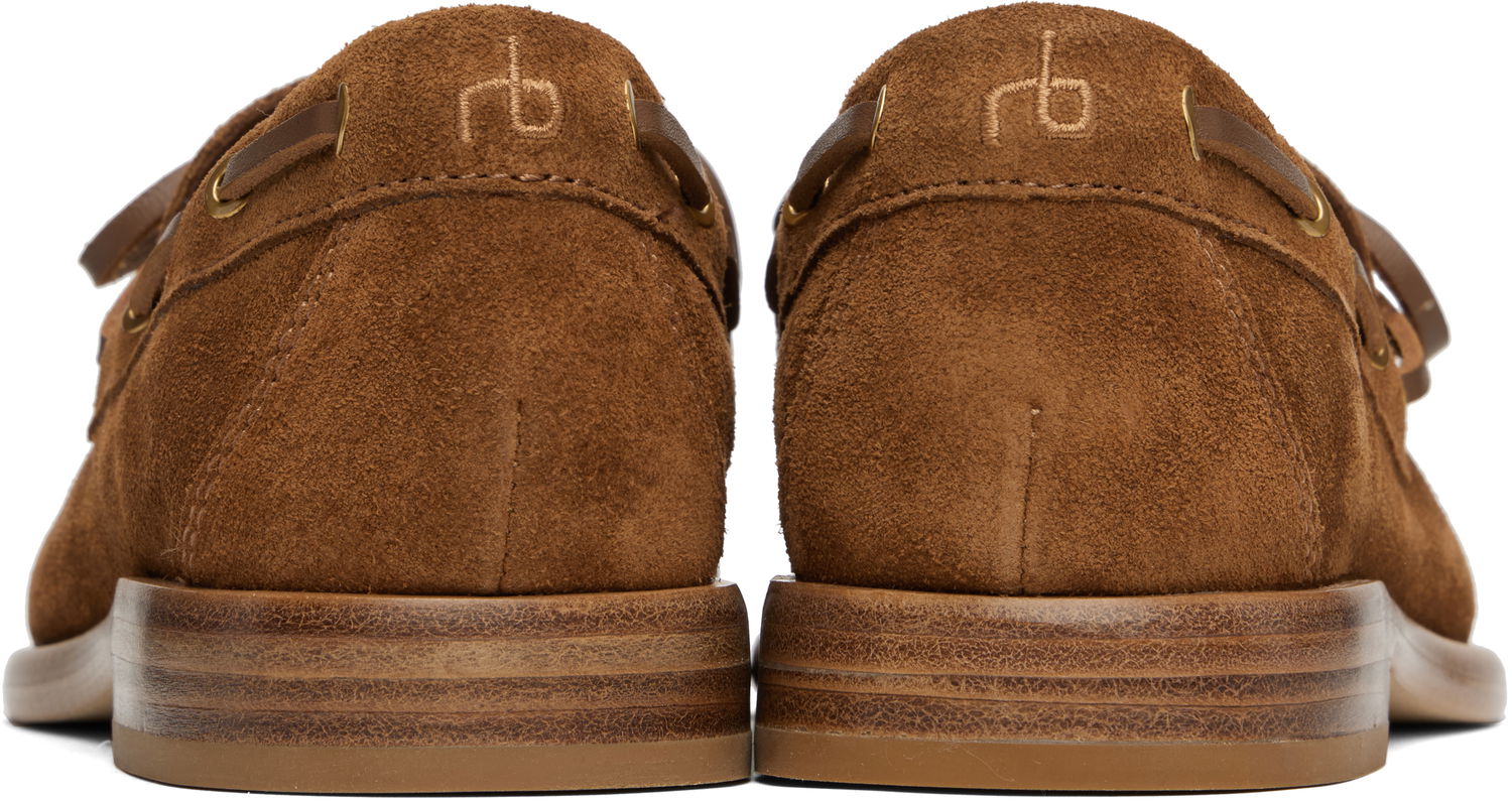 Аксесоари rag & bone Rag & Bone Carter Suede Boat Shoes Кафяво | WFF25PF1001SU1, 1