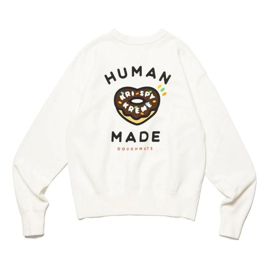 Суитчър Human Made Krispy Kreme Graphic Long Sleeve T-shirt Бяло | XX25CS001, 0