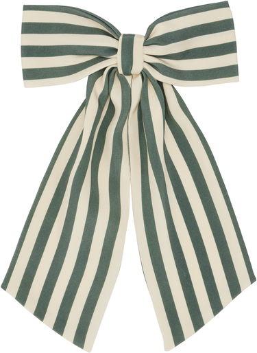 Шал Bode Bode Soda Stripe Bow Barrette Бежово | WRS25AC057, 0