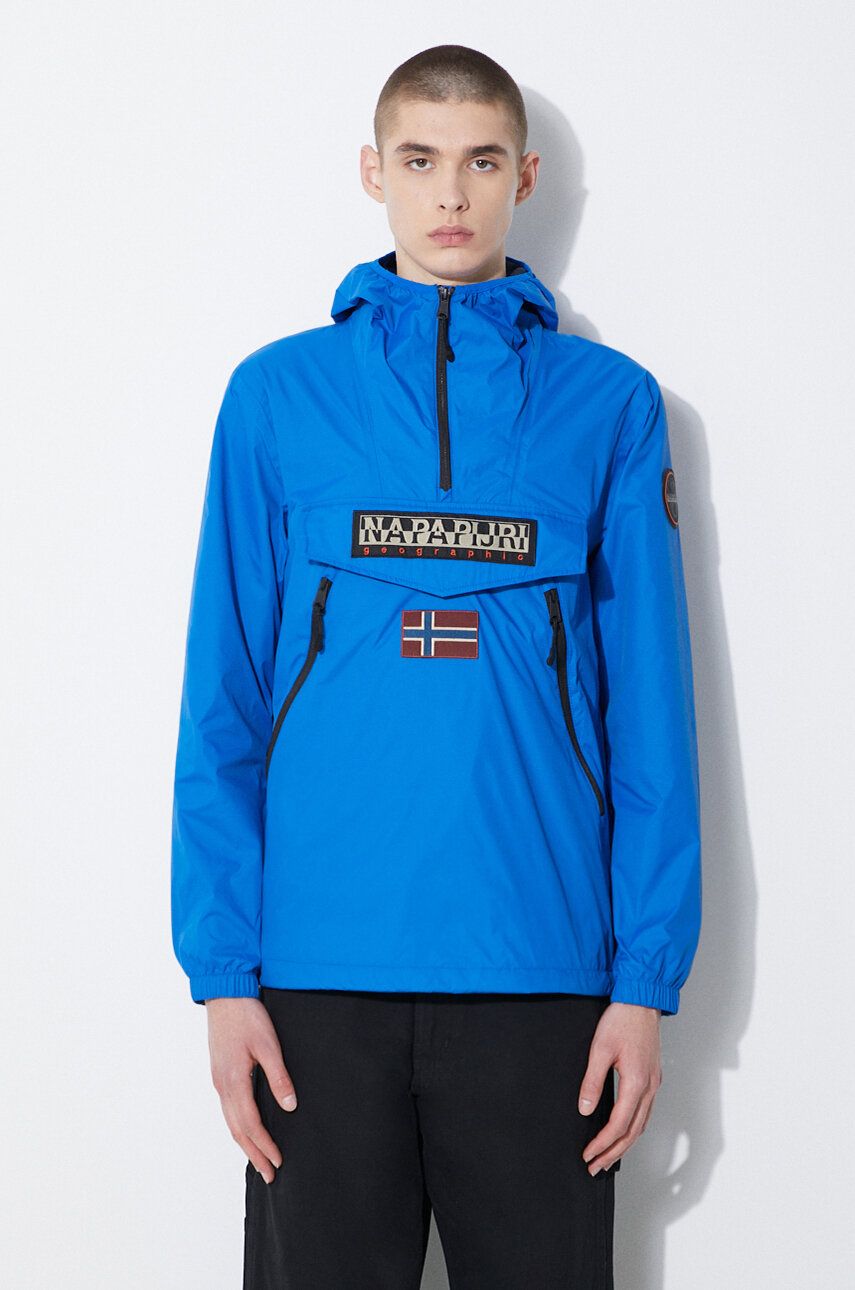 Ветровка Napapijri Rainforest Windbreaker Jacket Синьо | NP0A4HX6B2L1, 0