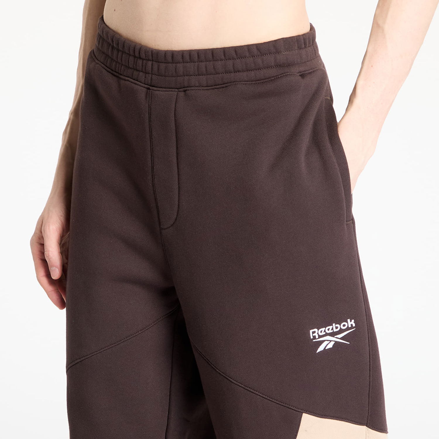 Спортни панталони Reebok Wide Leg Ft Unearthed Pants Кафяво | RMCH00IC99JER001600A, 1