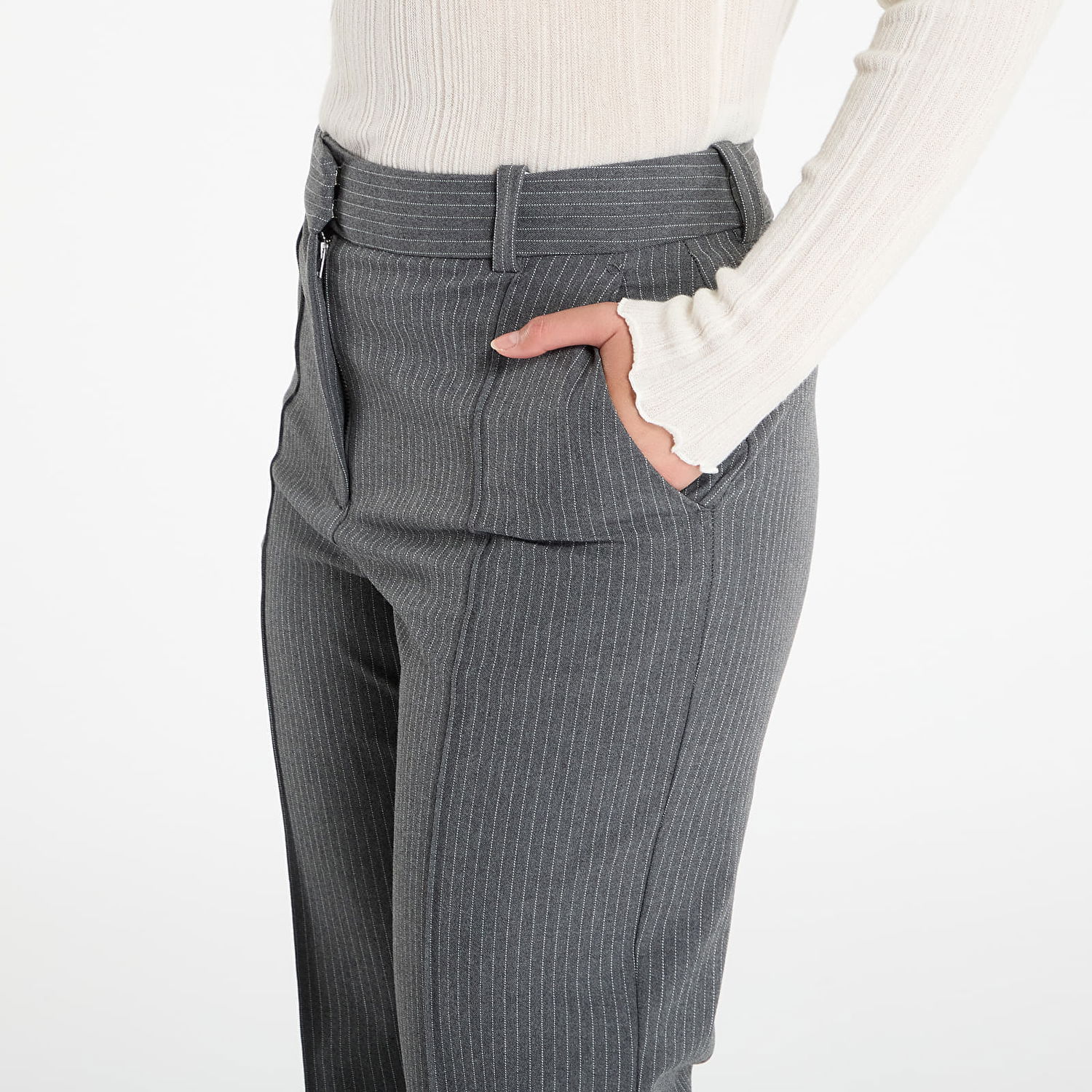 Панталони Samsoe Samsoe Samsøe Samsøe Salot Pinstripe Trousers Сиво | F24300174_CLR002319, 1