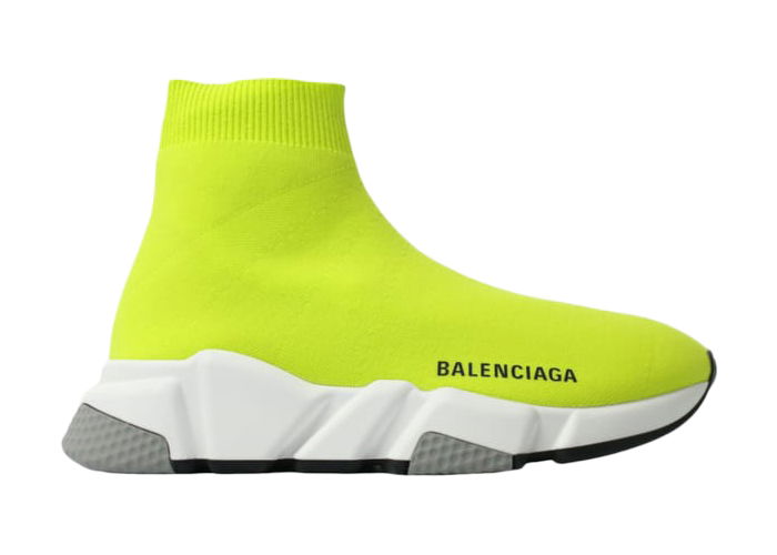 Кецове и обувки Balenciaga Speed Trainer Lime White Grey Black W Зелено | 587280W17217091, 0
