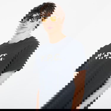 Тениска A.P.C. Standard Brodé Rayé T-Shirt Сиво | COHMB-M26384 TZD, 1