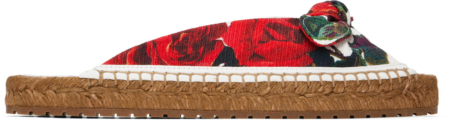 Облекло Dolce & Gabbana Dolce&Gabbana Espadrilles Flat Sandals Многоцветен | CE0149 A6514, 0