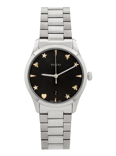 Часовник Gucci Silver G-Timeless Iconic Watch Сиво | YA1264029A