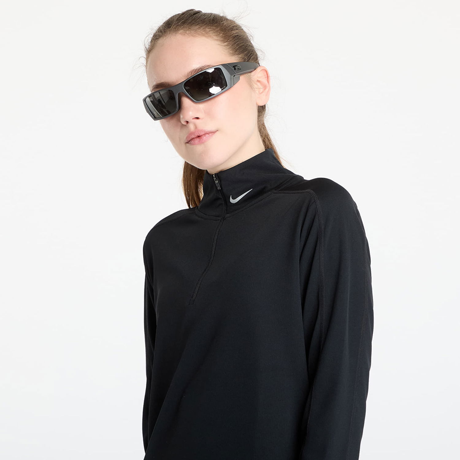 Суитчър Nike Pacer Dri-FIT 1/4-Zip Running Top Черно | HV6958-010, 1