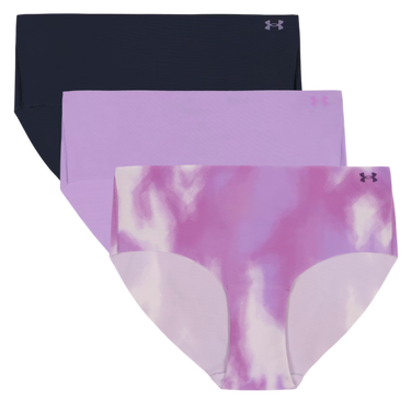 гащички Under Armour Under Armour Solid 3-Pack Hipster Underwear Лилаво | 1383896-575, 0