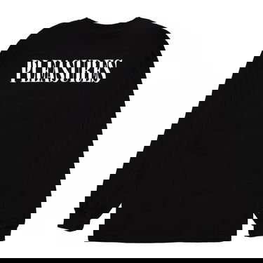 Тениска Pleasures Hoops Long-Sleeve Tee Black Черно | P23SP055-BLACK, 4