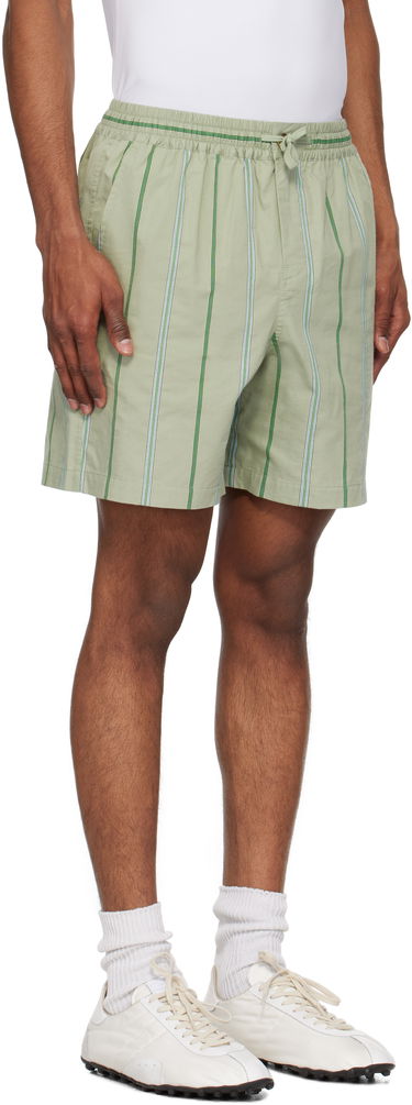 Къси панталони MAISON KITSUNÉ Maison Kitsuné Elasticated Shorts Зелено | OM01407WC5029, 1