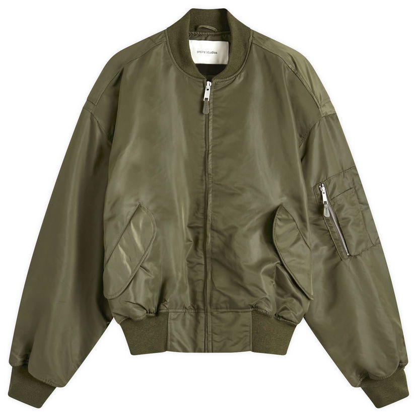 Яке бомбър Entire Studios Broad Bomber Jacket Зелено | ES2540KH-KHAKI